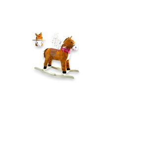 Caballo Balancin Mecedor Para Ni&ntilde;os Con Sonido Caballito Infantil