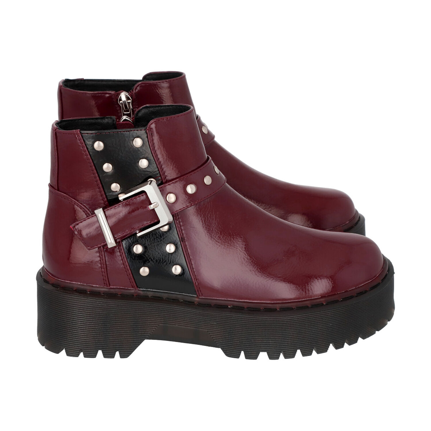 Botin Mujer Burdeo Rob 53 Police image number 3.0