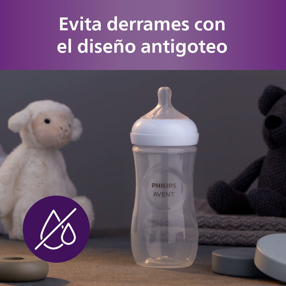 Mamadera Natural Response Philips Avent Scy903/03 1m+ 260 Ml image number 5.0