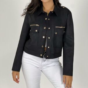 Chaqueta De Gamuza 3 Colores