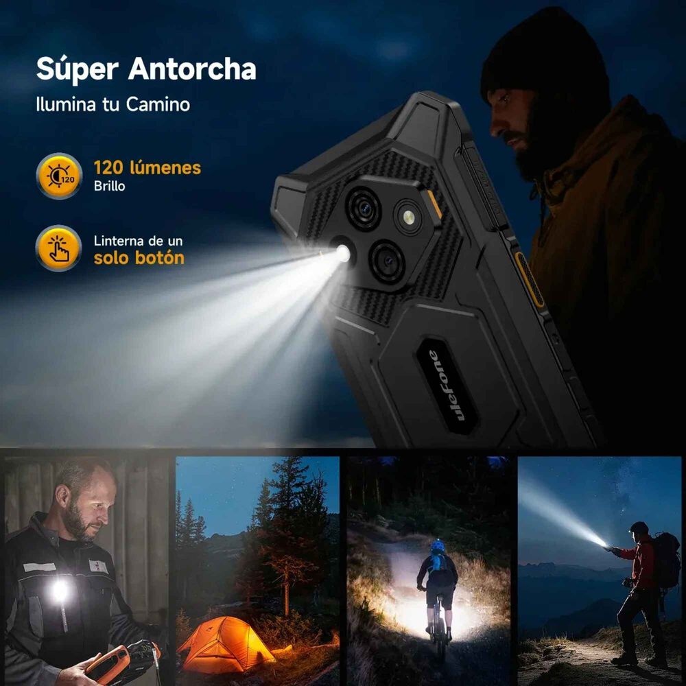 Ulefone Rugking 3 Pro Rugerizado Android 15 Resistente Agua image number 4.0