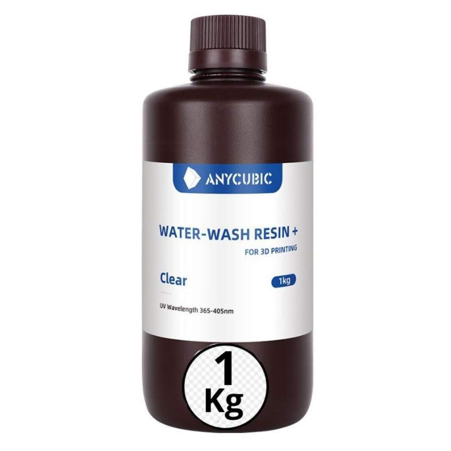 Resina Lavable Al Agua Transparente Para Impresoras 3d 1000g Anycubic image number 0.0