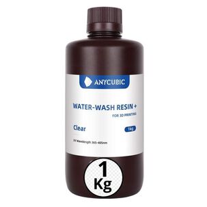 Resina Lavable Al Agua Transparente Para Impresoras 3d 1000g Anycubic