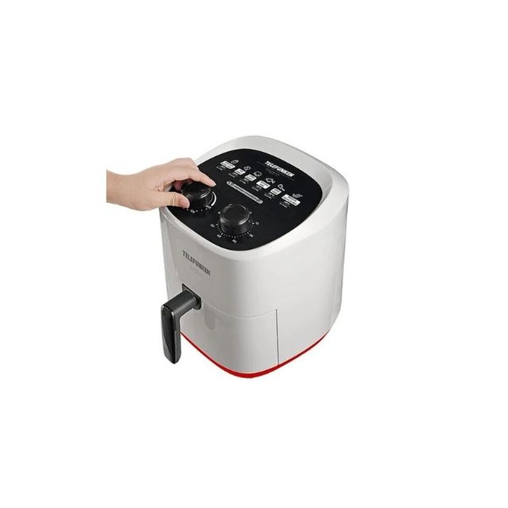 Freidora De Aire Telefunken Easyfryer 3600 3.6lts Potencia 1400w Color Blanco image number 4.0