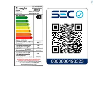 Aire Acondicionado 12000 Btu Split Muro Inverter Anwo + Instalación Básica En Rm