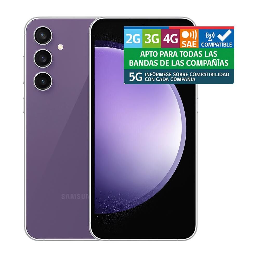 Smartphone Samsung Galaxy S23 FE / 5G / 128 GB / Purple / Liberado