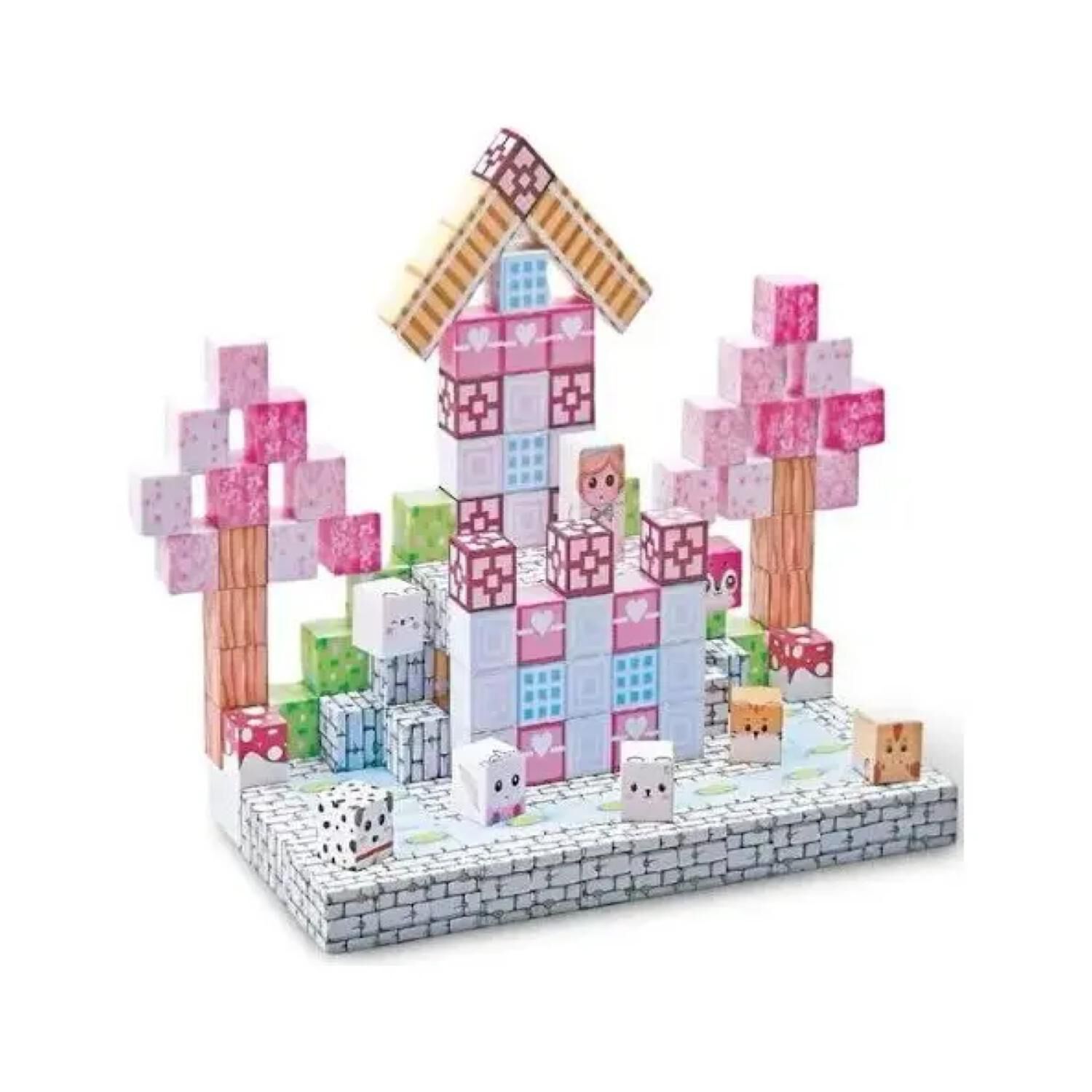 Juguete Bloques Magneticos 193pcs Escenas Infantil image number 0.0