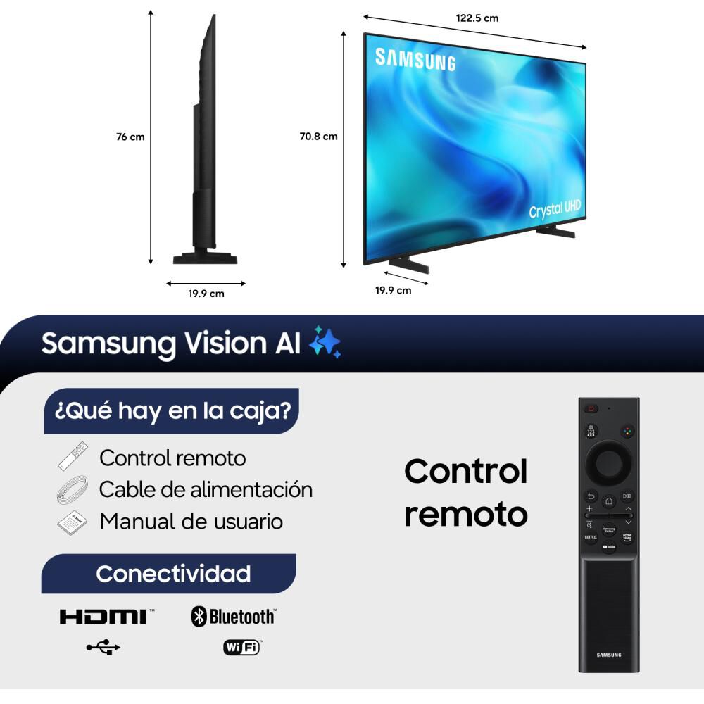 Led 55" Samsung UN55U8000HGXZS / Ultra HD 4K / Smart TV image number 2.0