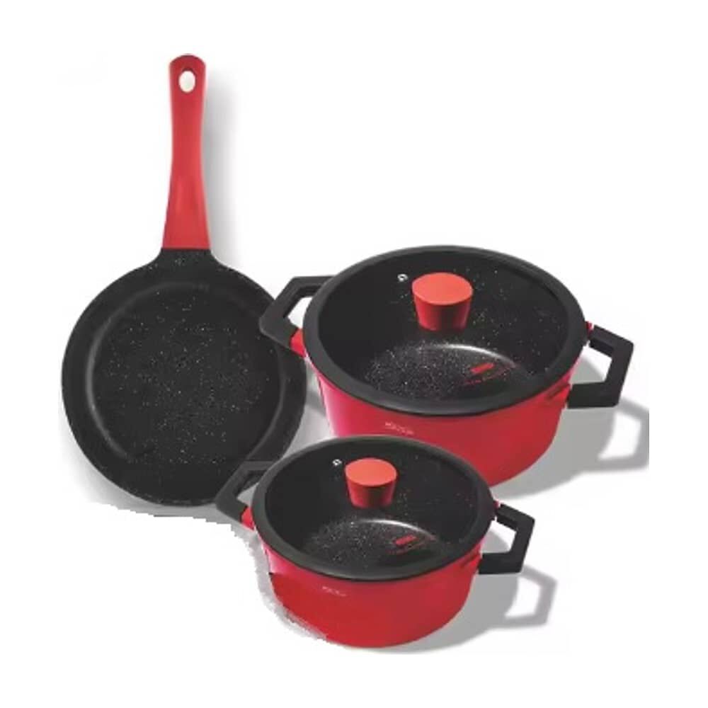 Set De Ollas De 5 Piezas Modelo Ca002s001 Red image number 1.0