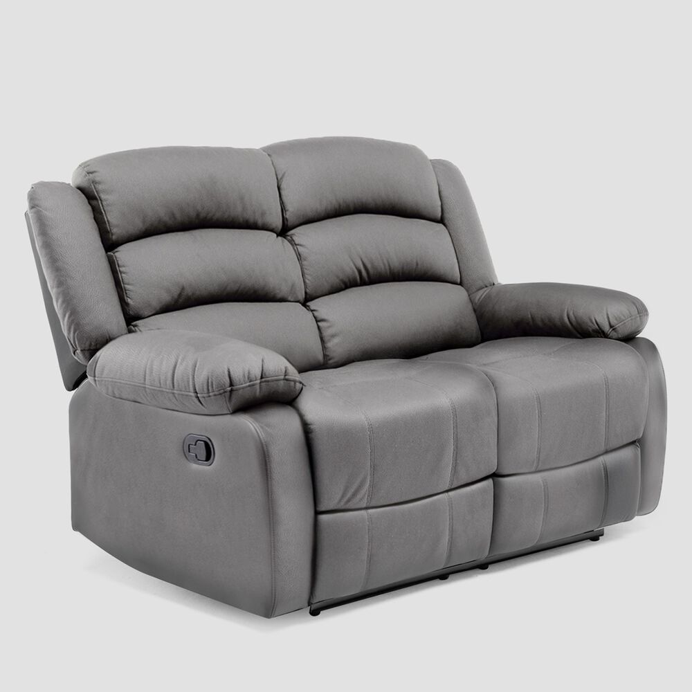 Sofá 2 Cuerpos Reclinable Moderno New Praga 8041lff image number 0.0