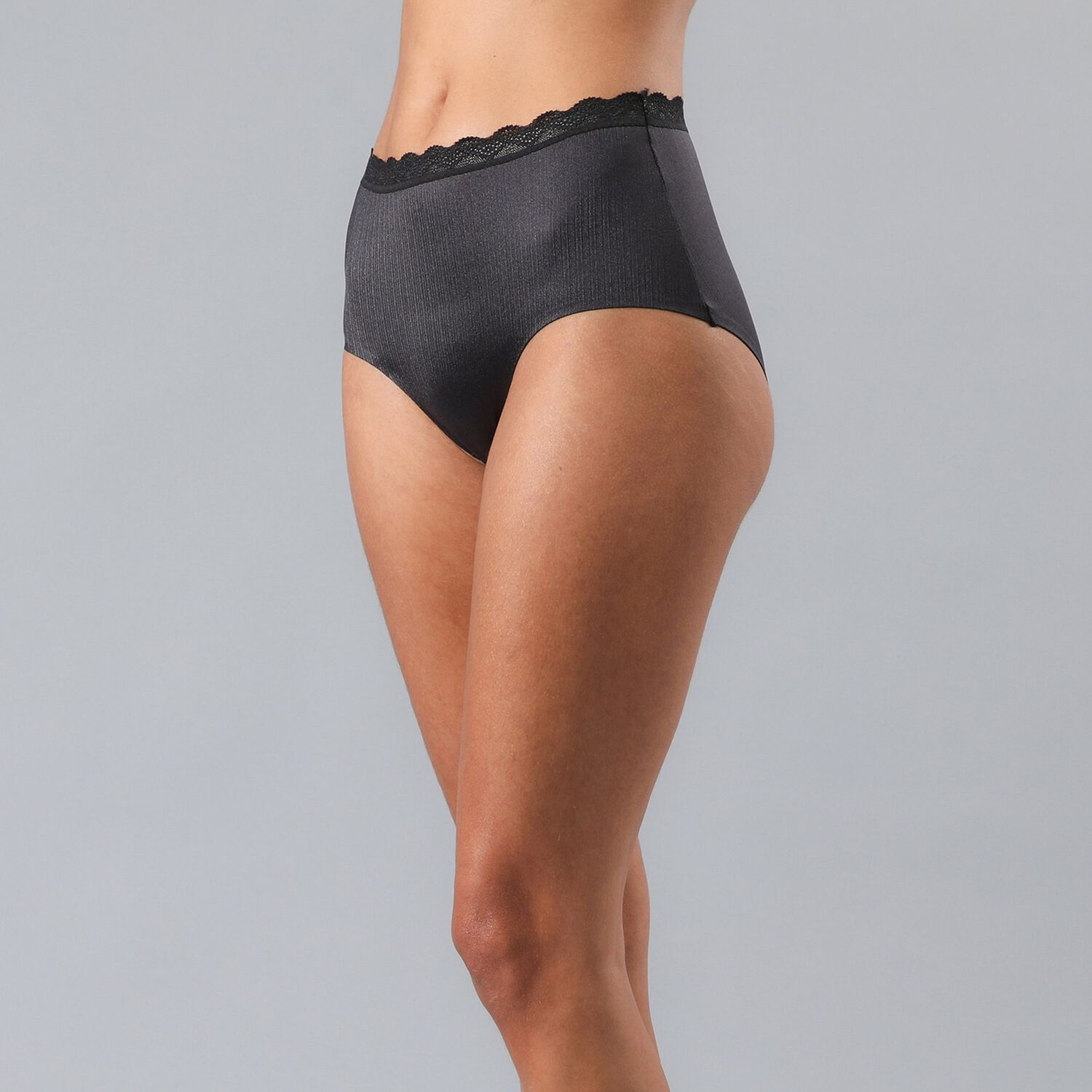 Pack 2x Calzon Alto Sin Costuras Mujer Flores 25218-2 image number 2.0