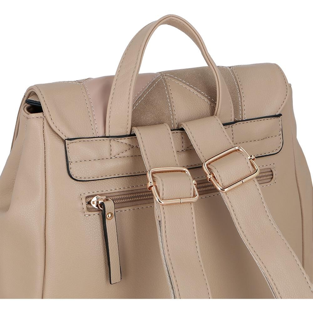 Mochila Secret Hungria Sc6 L Beige image number 4.0