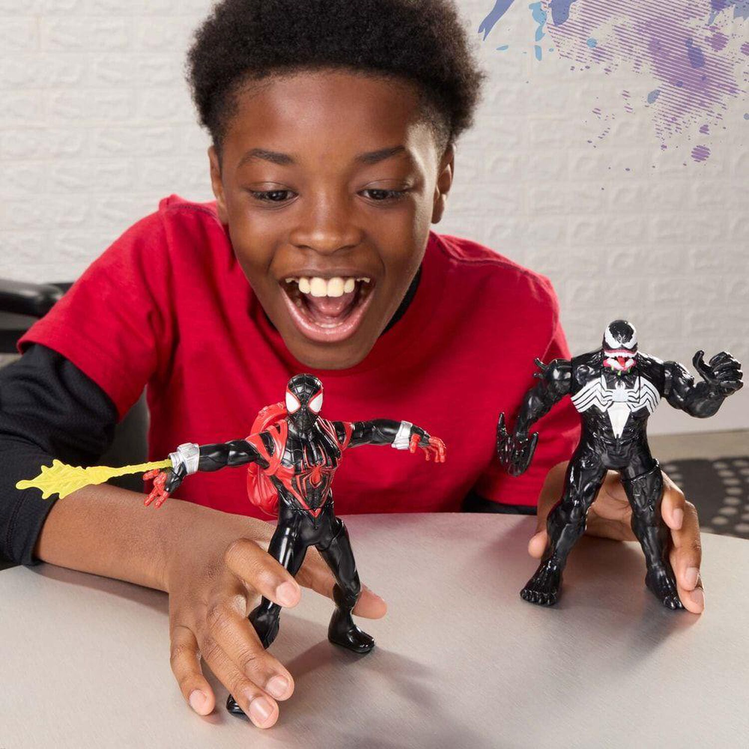 Figura De Acci&oacute;n Spider-man Action Fx Miles Morales image number 2.0