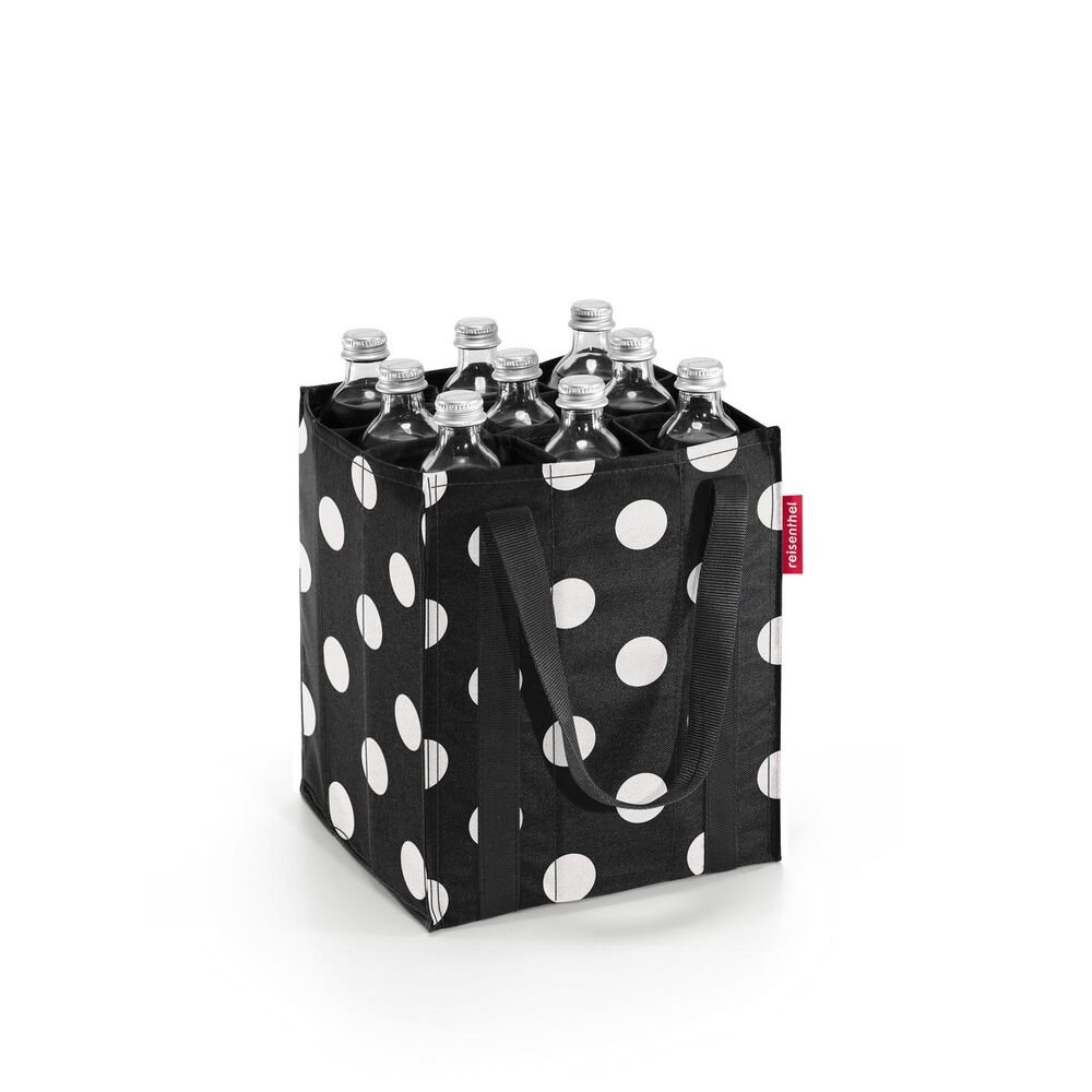 Bolsa Porta Botellas - Dots White image number 0.0