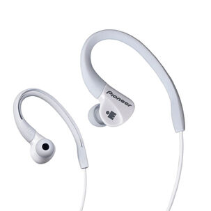 Audífono Clip Ear Pioneer Deportivo Se-e3m Blanco Fx