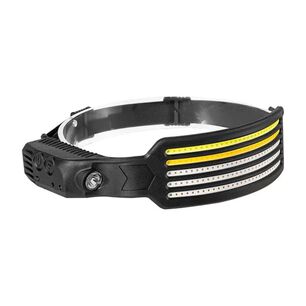 Lampara Linterna De Uso Frontal Con 5 Leds Recargable