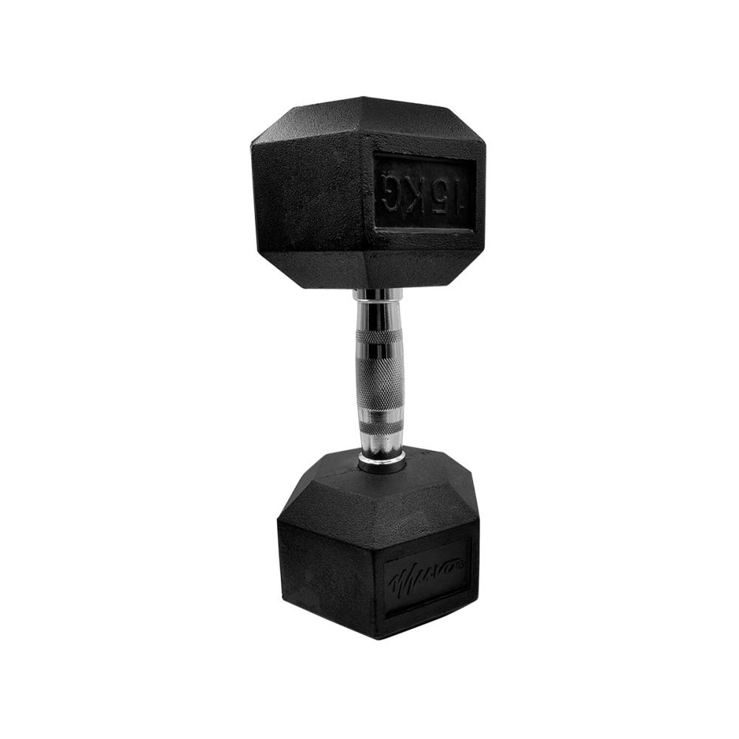 Mancuerna Hexagonal 15 Kg / 1 Unidad Muvo By Oxford image number 1.0