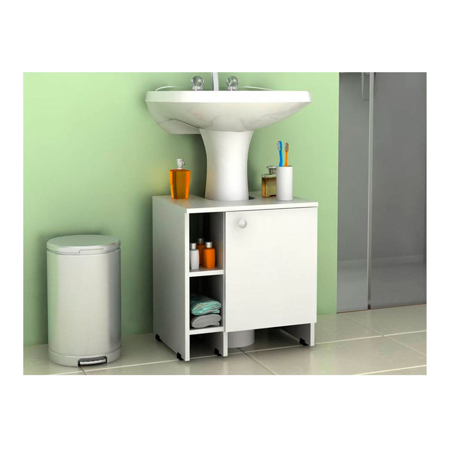 Combo Botiqu&iacute;n + Optimizador Lavamanos Y Ba&ntilde;o Tuhome image number 2.0