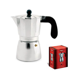 Cafetera Italiana Alu 6 Tazas Oroley