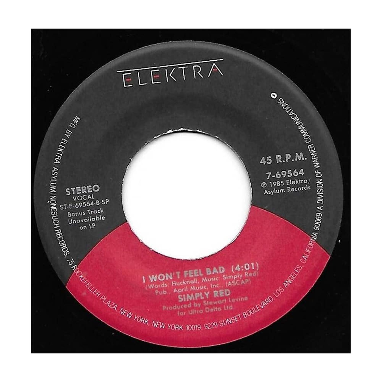 Simply Red - Holding Back The Years | 7" Single Usado image number 1.0