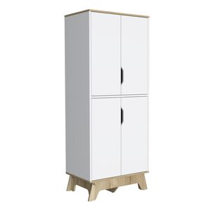 Mueble Alacena 4 Puertas Fm-001b Blanco