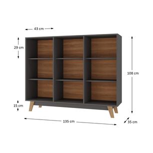Librero Di Poretti Design Dina