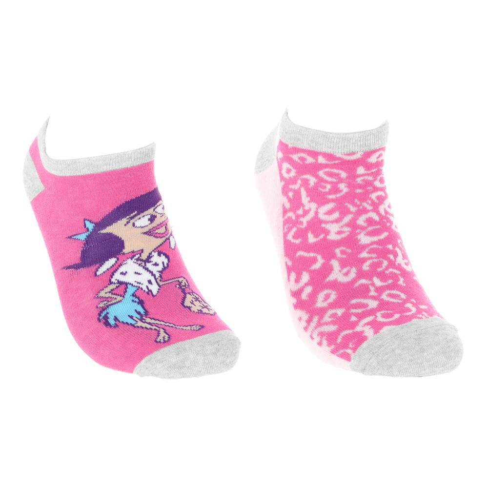 Pack Calcetines Mujer Vilma Girls Pink The Flintstones / 2 Pares image number 2.0