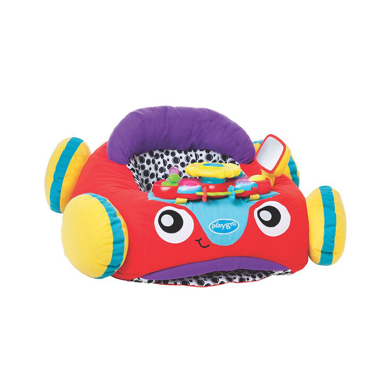 Auto Musica Y Luces Rojo Playgro image number 0.0