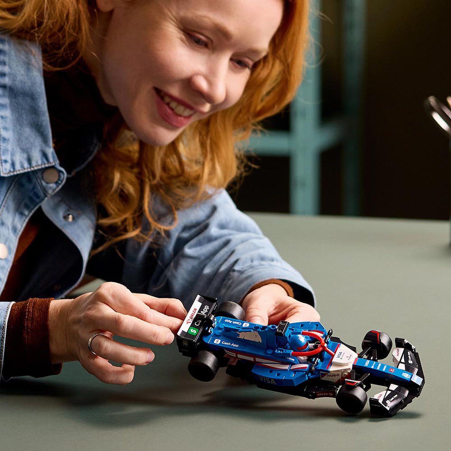 Lego Speed Champions - Auto De Carreras Visa Cash App Rb Vcarb 01 F1 - 77246 image number 9.0