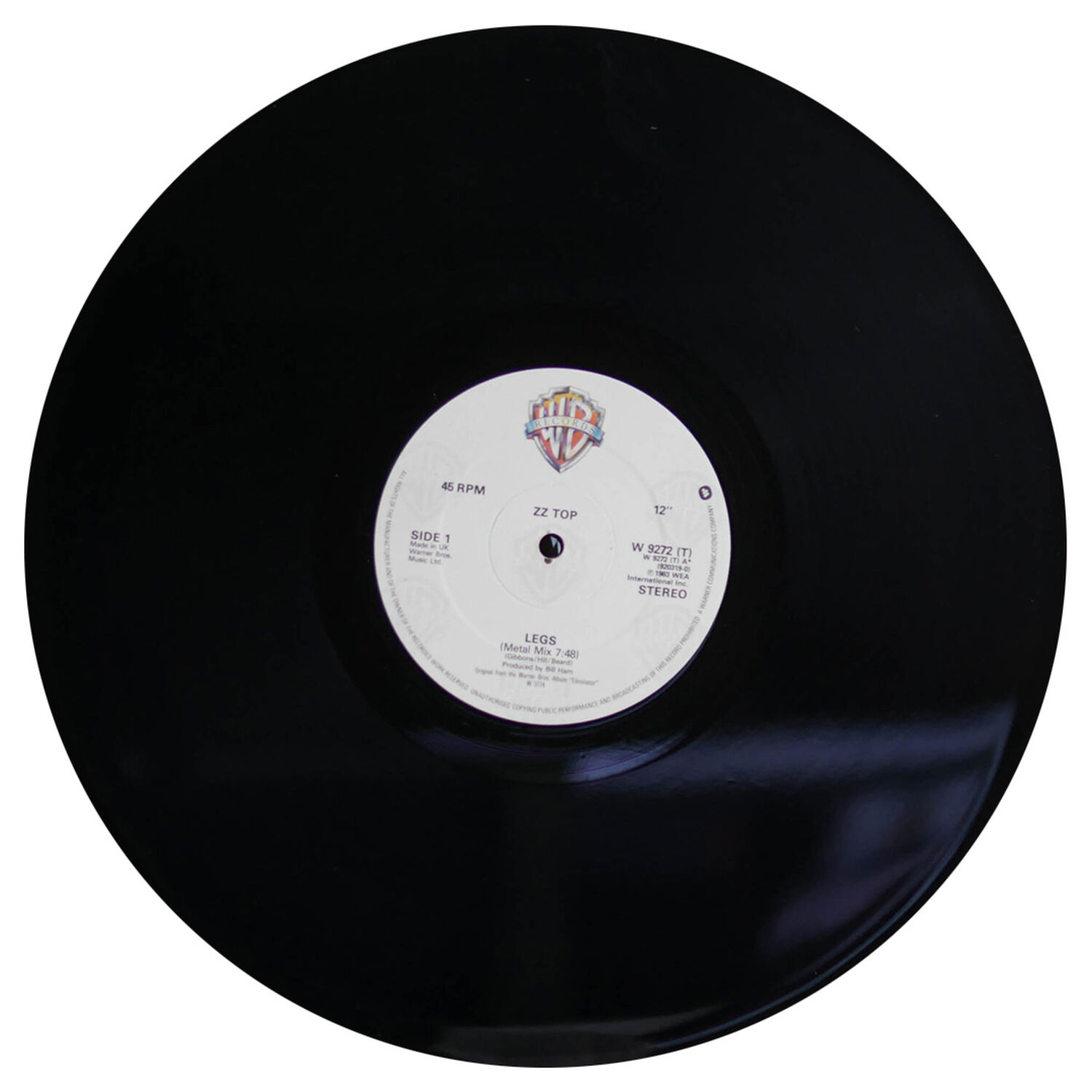 Zz Top - Legs | 12" Maxi Single Usado image number 2.0