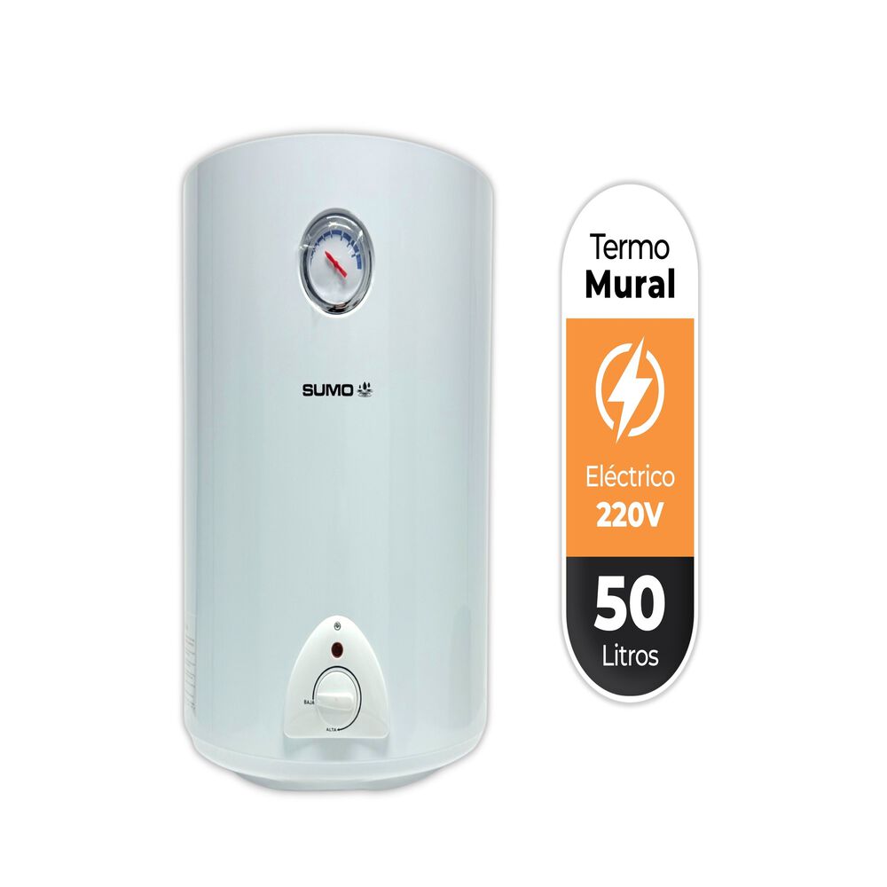 Termo El&eacute;ctrico 50 Litros 1500 W De Muro image number 2.0