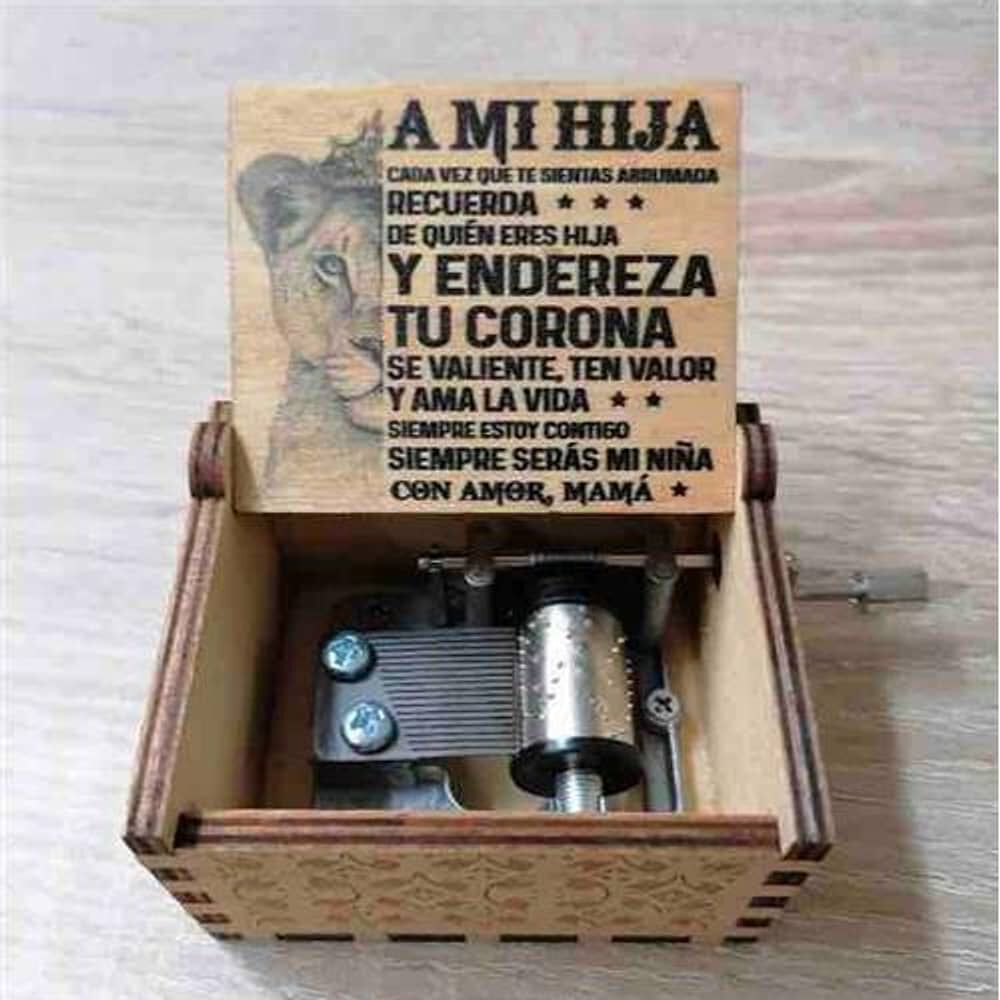 Caja Musical A Mi Hija Melod&iacute;a Your Are My Sunshine image number 2.0
