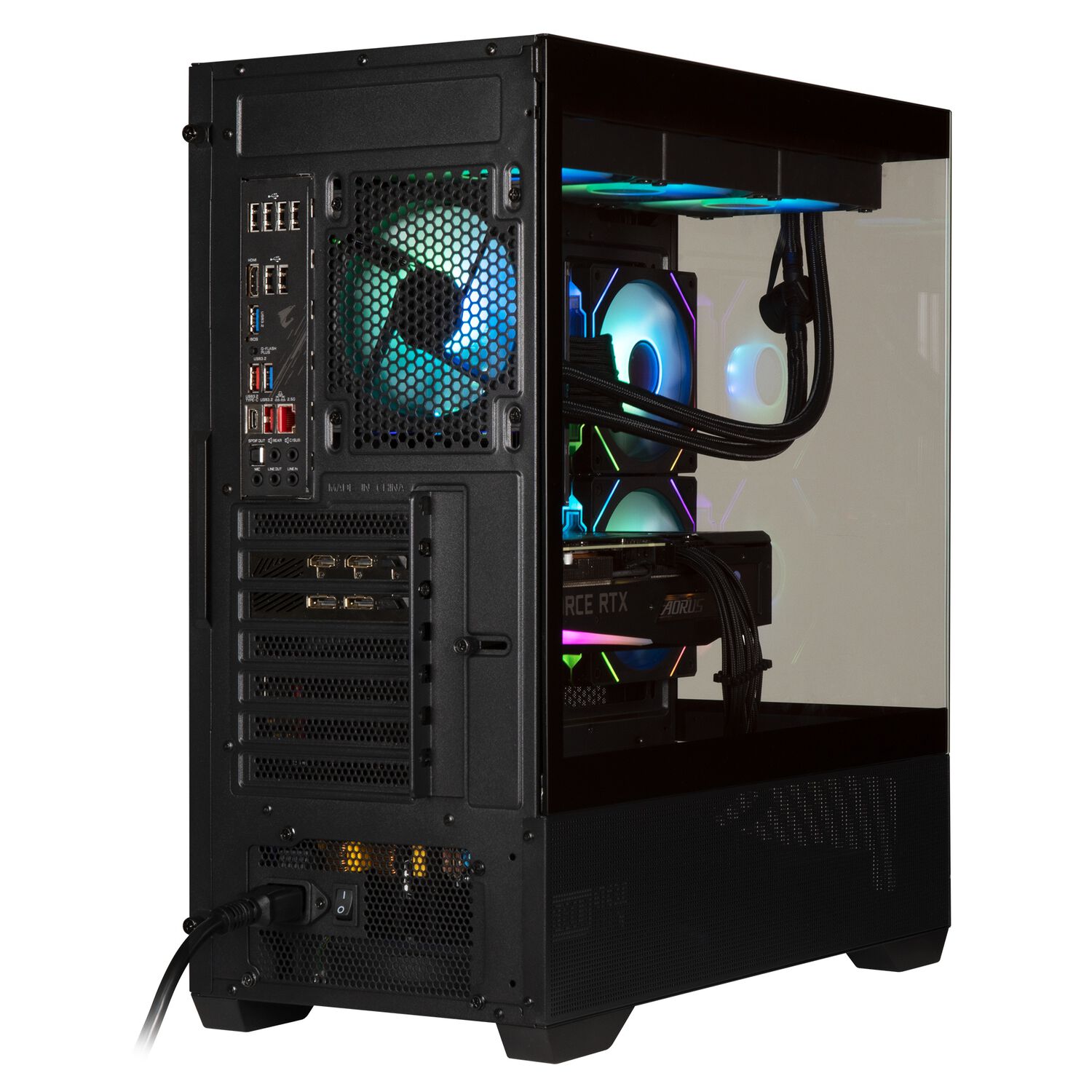 Gabinete Bitfenix/ ​​ceto Cubi Atx/ 3 Ventiladores/ Negro image number 5.0