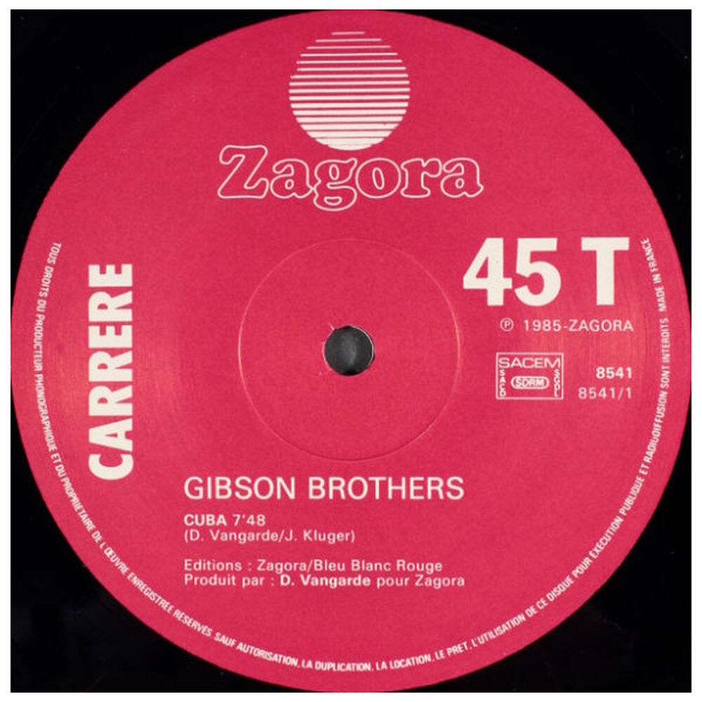 Gibson Brothers - Cuba | 12" Maxi Single Usado image number 1.0