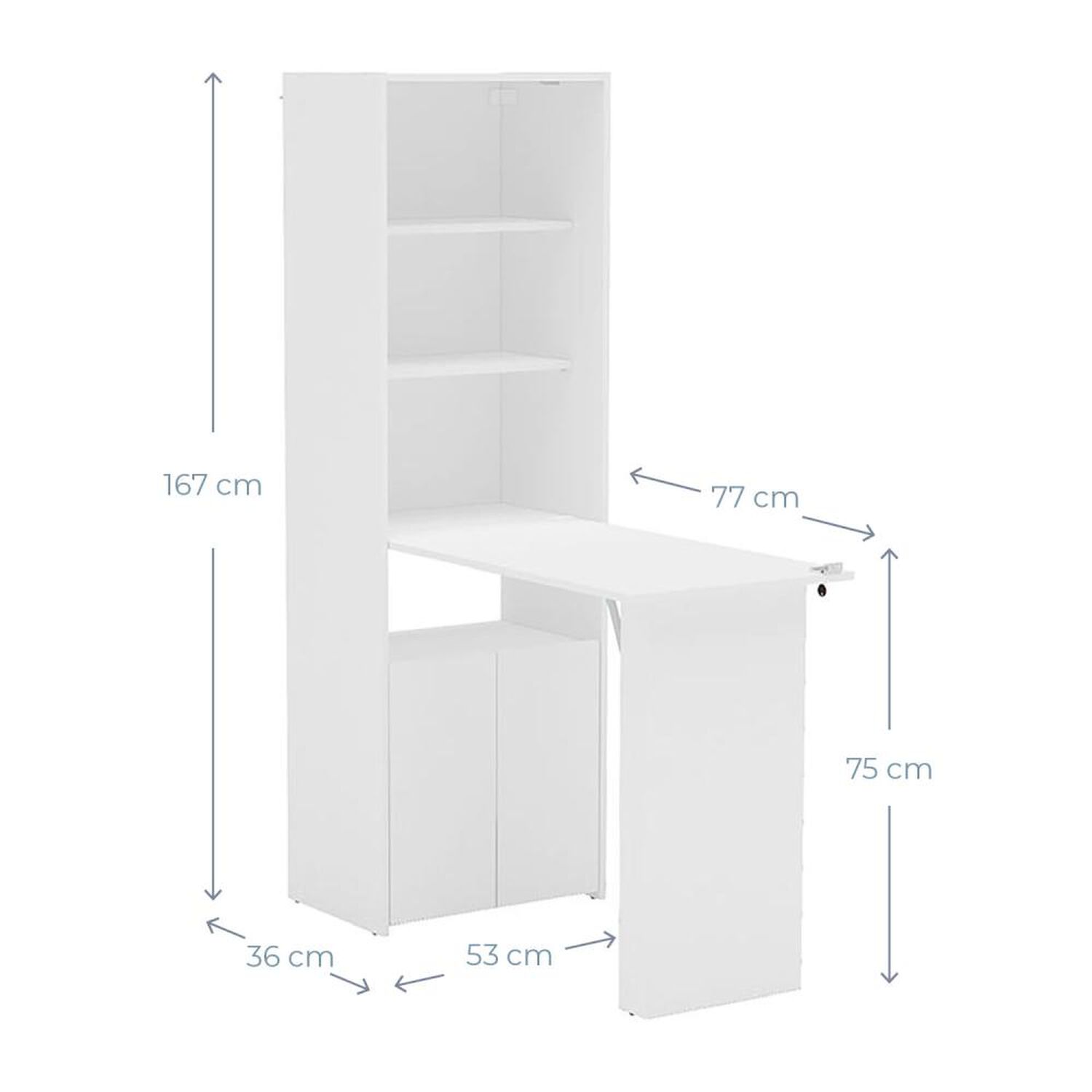 Mueble De Cocina Vekkahome Pleg / 2 Puertas image number 5.0