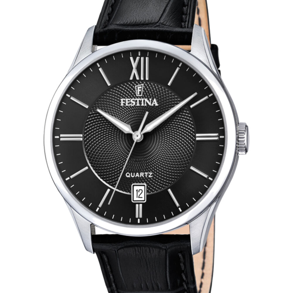 Reloj F20426/3 Festina Negro Hombre Acero Clásico image number 0.0