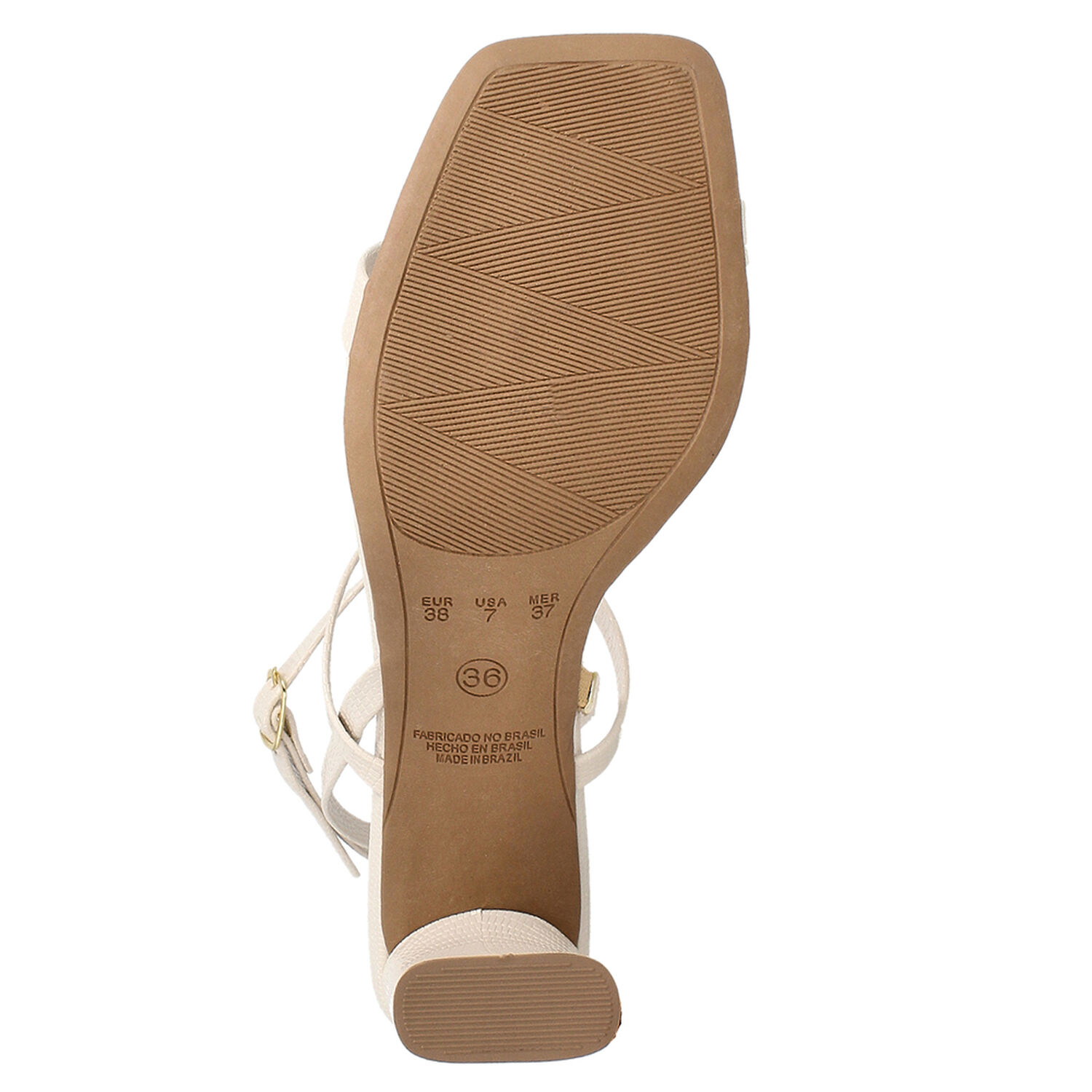 Sandalia Mujer Bata Lila Crema image number 6.0