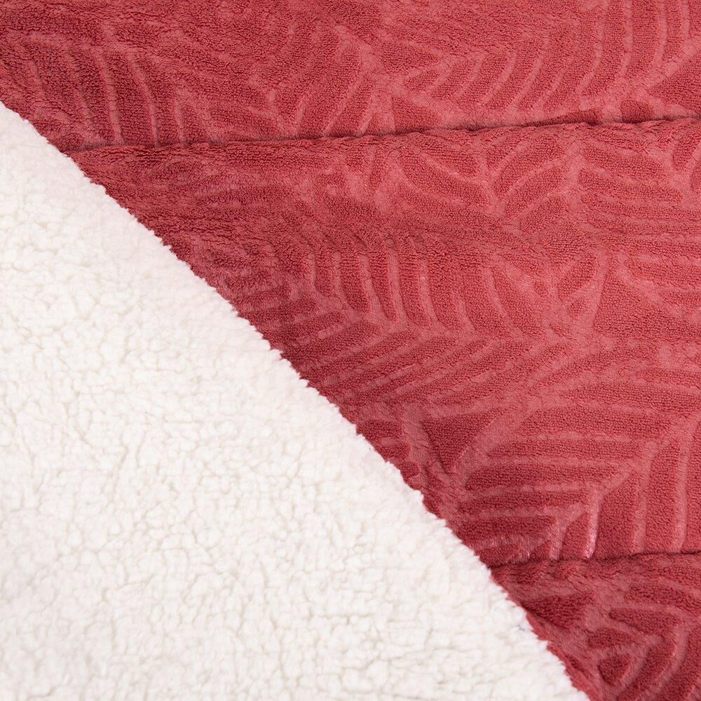 Plumon Coral Emboss 2 Plazas Cereza image number 1.0