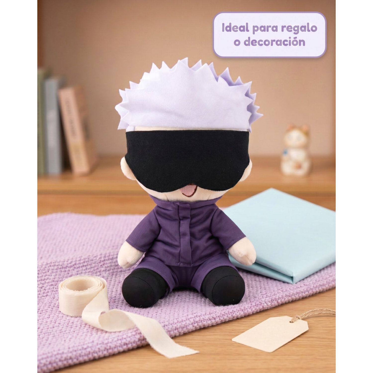 Peluche Satoru Gojo Jujutsu Kaisen Original Anime image number 3.0