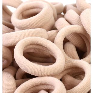Set De 80 Mini Bandas O Colets El&aacute;sticas Para El Cabello Suaves Y Sin Costuras