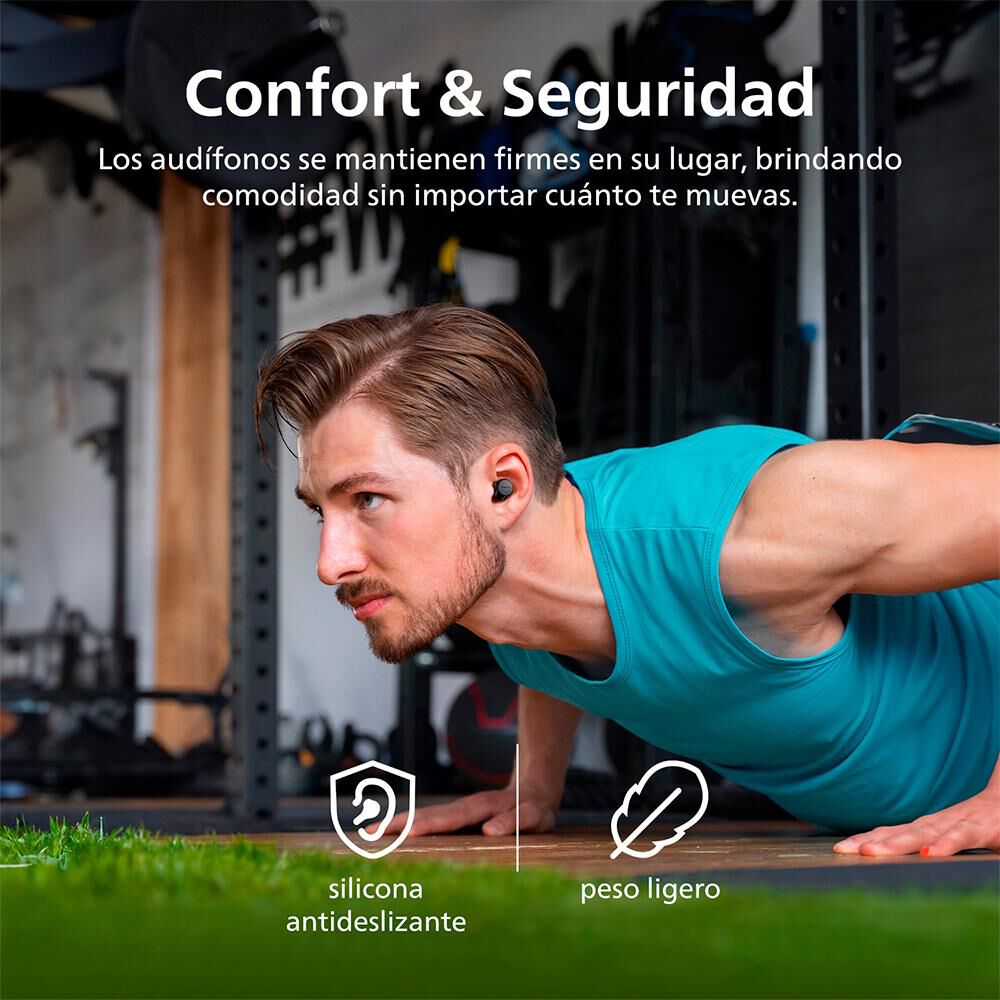 Audífonos Bluetooth Philips TAT1209BK image number 5.0