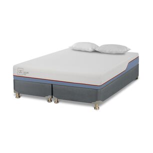Cama Americana Cic Excellence Plus / 2 Plazas / Base Dividida + Almohadas