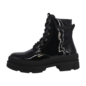 Botin Belle Negro Charol Alquimia