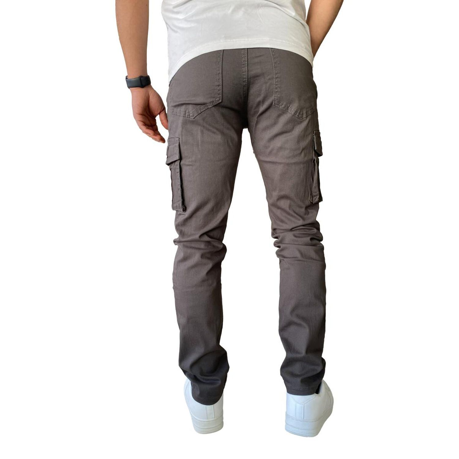 Pantal&oacute;n Cargo Slim Fit Mosaico Tela Elasticada image number 13.0