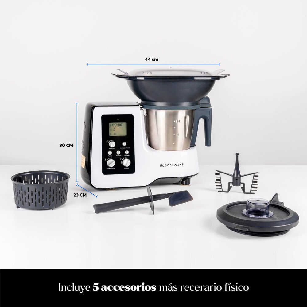 Robot De Cocina Kitchen Pro 2 L Easyways image number 4.0