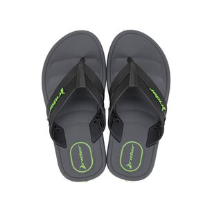 Sandalia Infantil Gris/negro Moving Rider