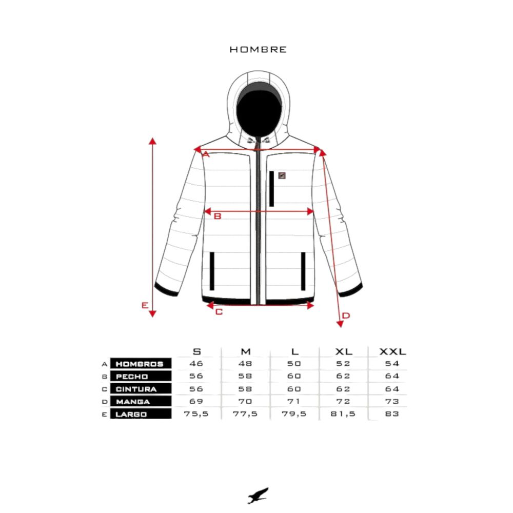 Chaqueta All Trails Azul Hombre Falcone image number 4.0