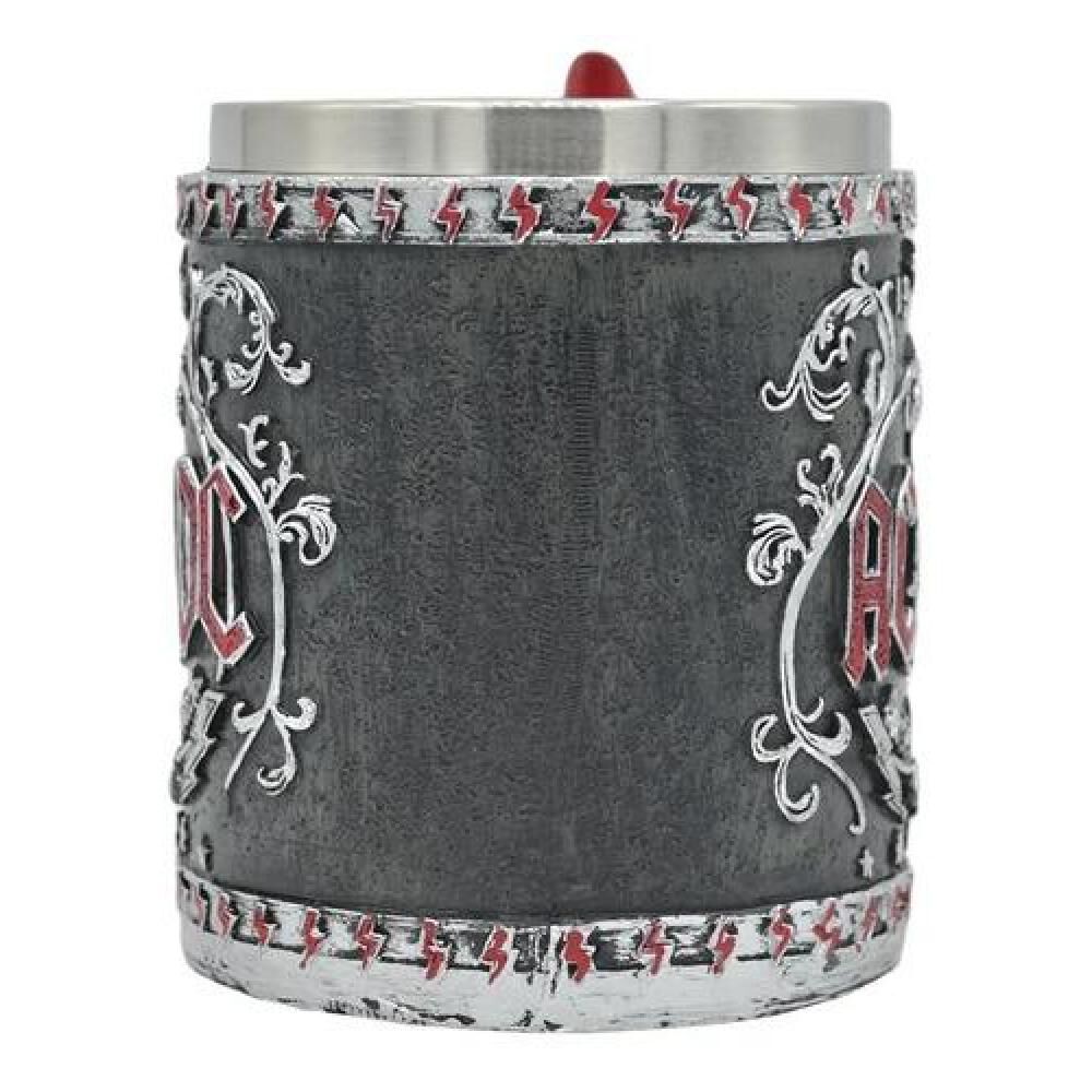 Tazón Taza 3d Resina Rock Grupo Ac / Dc Back In Black image number 1.0