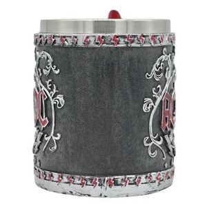 Tazón Taza 3d Resina Rock Grupo Ac / Dc Back In Black