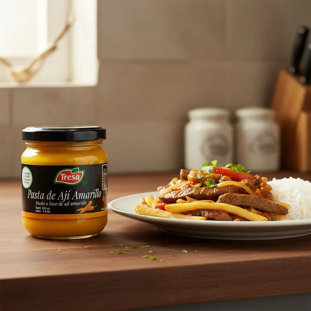 Pasta De Aj&iacute; Amarillo Tresa 205 G image number 5.0
